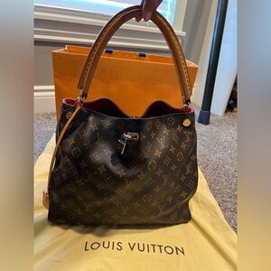 Louis Vuitton Monogram Canvas & Cherry Gaia Bag